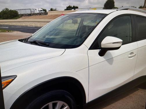 Crystal White Mica 2015 Mazda CX-5 Touring