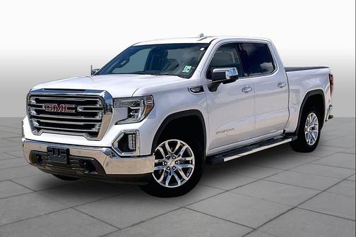 White Frost Tricoat 2020 GMC Sierra 1500 SLT