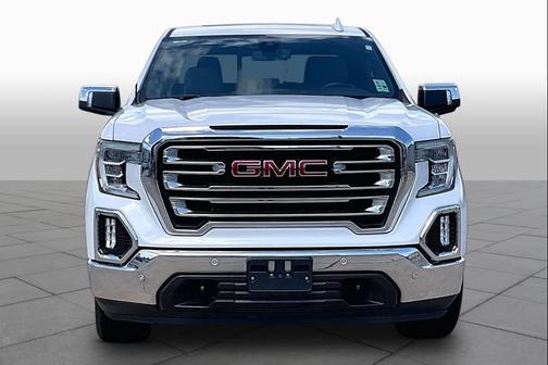 White Frost Tricoat 2020 GMC Sierra 1500 SLT