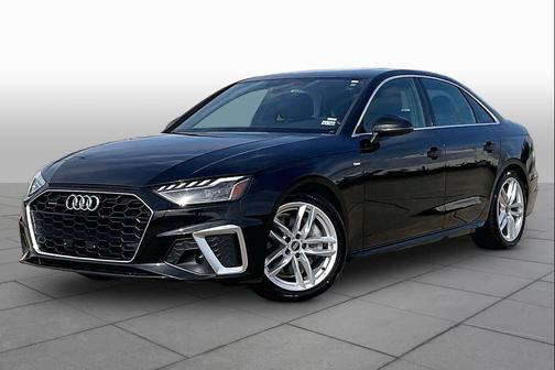 Mythos Black Metallic 2024 Audi A4 45 S line Premium Plus