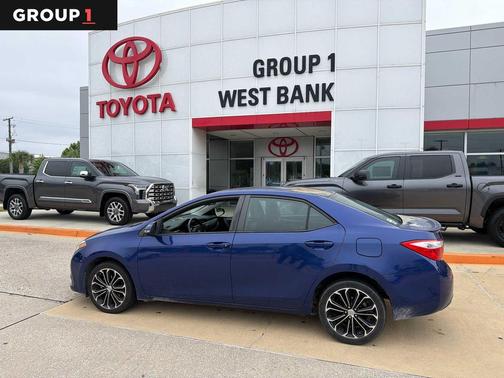 Blue Crush Metallic 2014 Toyota Corolla S Plus