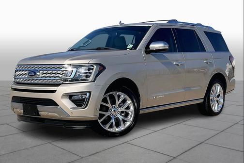 White Gold Metallic 2018 Ford Expedition Platinum