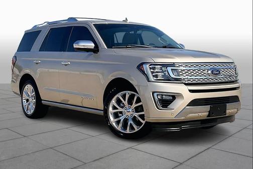 White Gold Metallic 2018 Ford Expedition Platinum