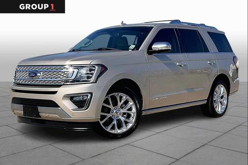 White Gold Metallic 2018 Ford Expedition Platinum