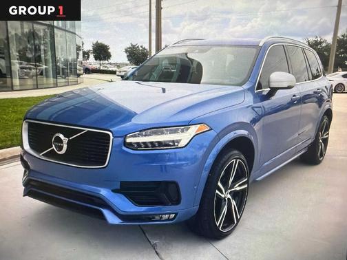 Bursting Blue Metallic 2018 Volvo XC90 T5 R-Design