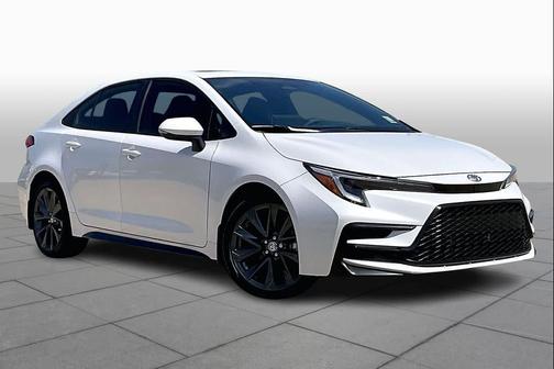 Wind Chill Pearl 2025 Toyota Corolla SE