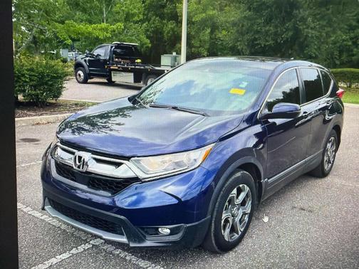 Obsidian Blue Pearl 2018 Honda CR-V EX-L