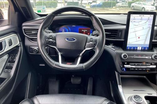 Star White Metallic Tri-Coat 2020 Ford Explorer ST