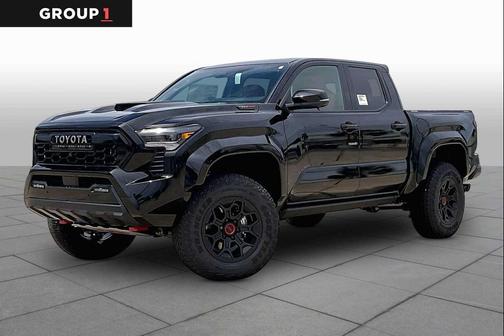 Black 2026 Toyota Tacoma Hybrid TRD Pro