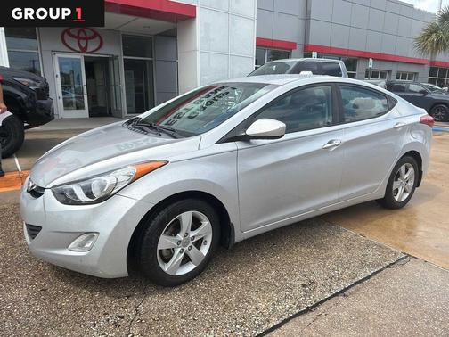 Shimmering Air Silver 2013 Hyundai ELANTRA GLS