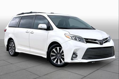 Blizzard Pearl 2020 Toyota Sienna Limited