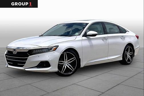 Platinum White Pearl 2021 Honda Accord Touring 2.0T