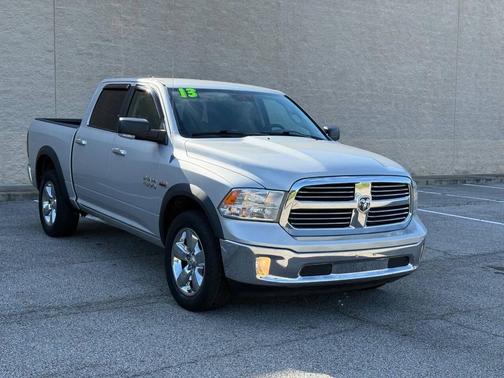 Bright Silver Metallic Clearcoat 2013 RAM 1500 Big Horn