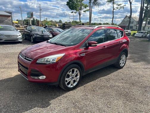 Ruby Red Metallic Tinted Clearcoat 2016 Ford Escape Titanium