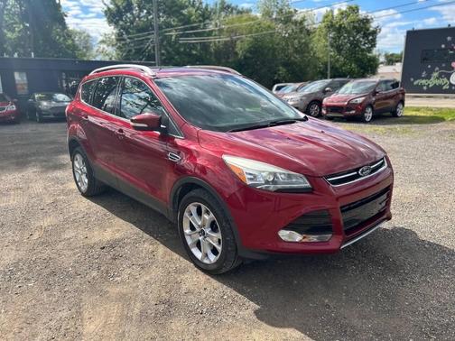 Ruby Red Metallic Tinted Clearcoat 2016 Ford Escape Titanium