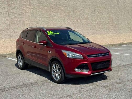 Ruby Red Metallic Tinted Clearcoat 2016 Ford Escape Titanium