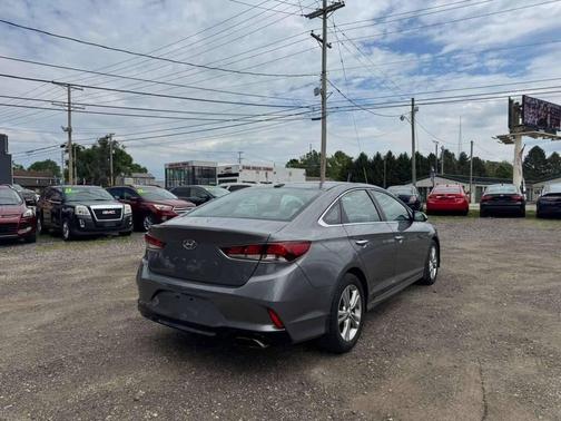 Machine Gray 2018 Hyundai SONATA SEL