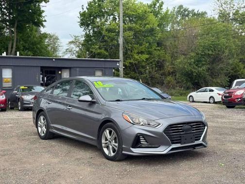 Machine Gray 2018 Hyundai SONATA SEL