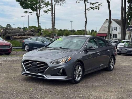Machine Gray 2018 Hyundai SONATA SEL