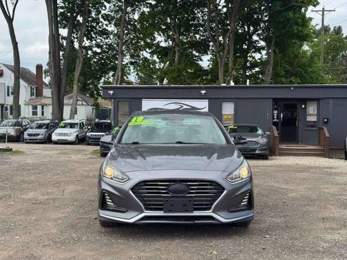 Machine Gray 2018 Hyundai SONATA SEL