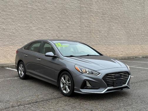 Machine Gray 2018 Hyundai SONATA SEL