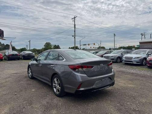Machine Gray 2018 Hyundai SONATA SEL