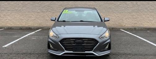 Machine Gray 2018 Hyundai SONATA SEL