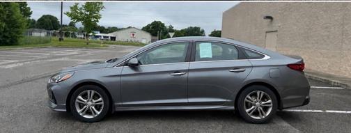 Machine Gray 2018 Hyundai SONATA SEL