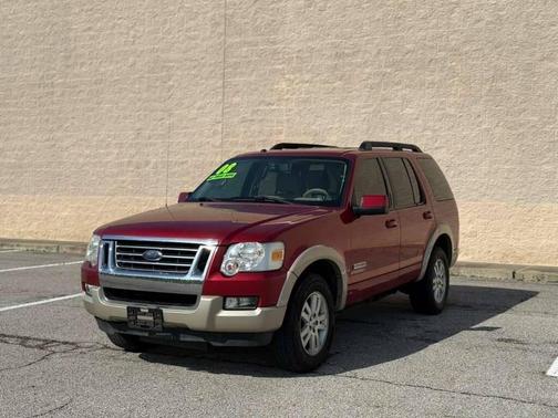 Red Fire Clearcoat Metallic 2008 Ford Explorer Eddie Bauer