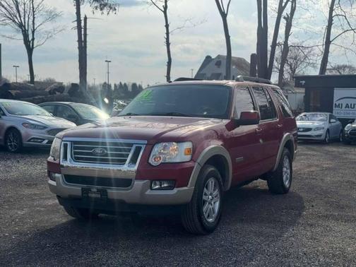 Red Fire Clearcoat Metallic 2008 Ford Explorer Eddie Bauer
