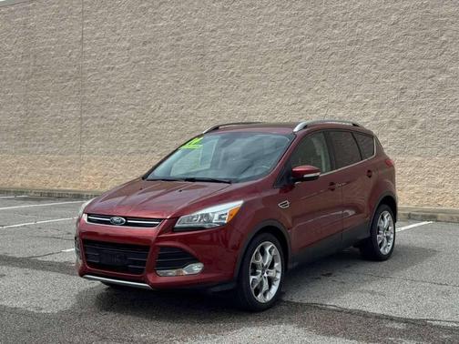 Ruby Red Metallic Tinted Clearcoat 2014 Ford Escape Titanium