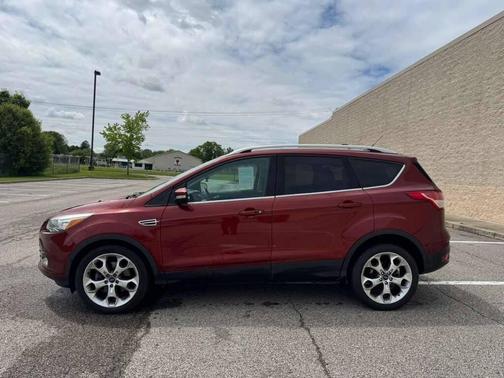 Ruby Red Metallic Tinted Clearcoat 2014 Ford Escape Titanium