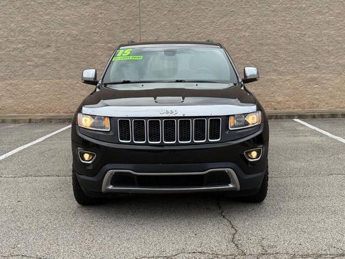 Brilliant Black Crystal Pearlcoat 2015 Jeep Grand Cherokee Limited