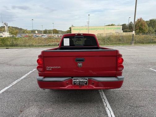 Flame Red Clearcoat 2007 Dodge Dakota SLT Club Cab