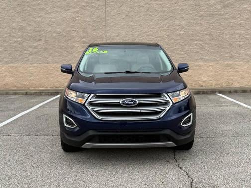 Kona Blue 2016 Ford Edge Titanium