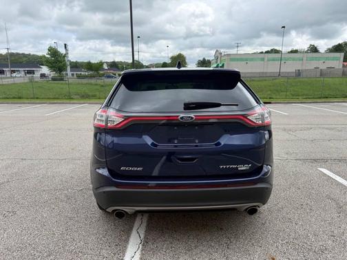 Kona Blue 2016 Ford Edge Titanium