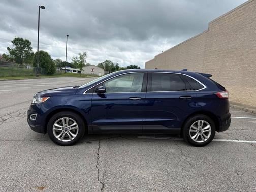 Kona Blue 2016 Ford Edge Titanium