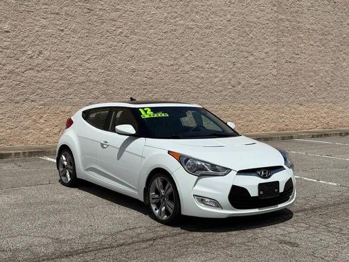 Century White 2012 Hyundai Veloster Base
