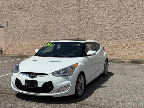 Century White 2012 Hyundai Veloster Base