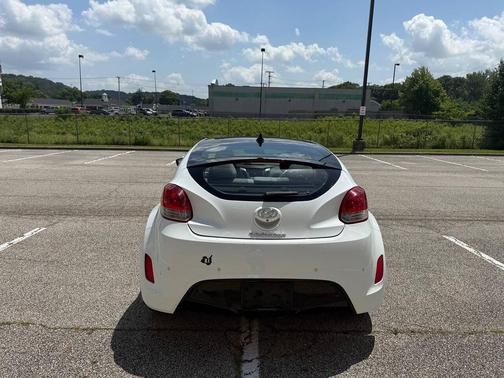 Century White 2012 Hyundai Veloster Base