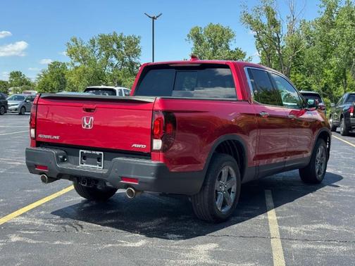 Radiant Red Metallic II 2023 Honda Ridgeline RTL-E