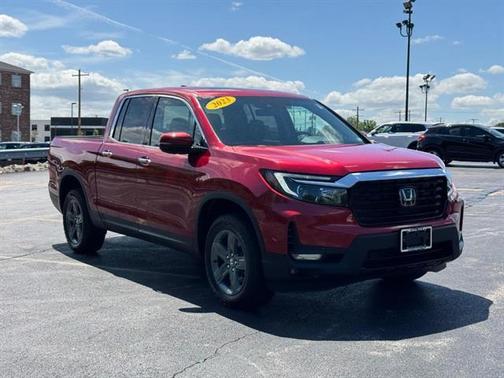 Radiant Red Metallic II 2023 Honda Ridgeline RTL-E