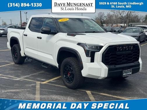 White 2022 Toyota Tundra Hybrid TRD Pro