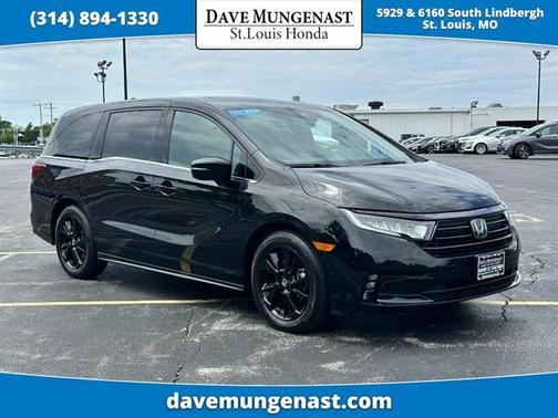 Crystal Black Pearl 2024 Honda Odyssey Sport