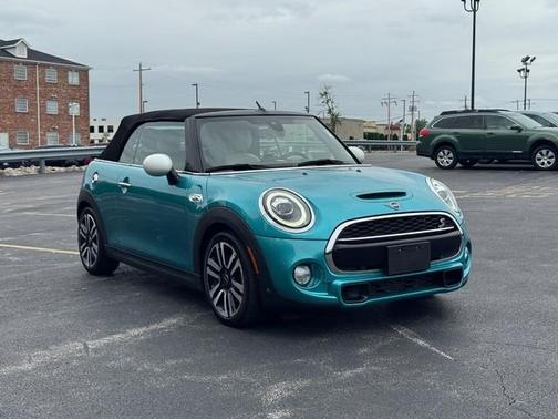Aqua Blue Metallic 2019 MINI Convertible Cooper S