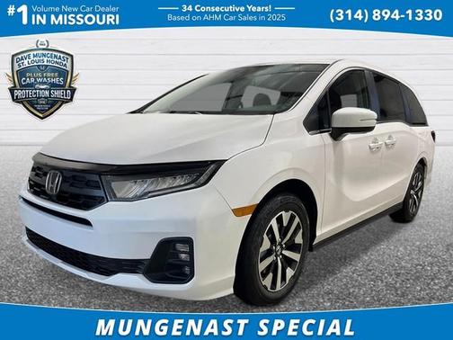 Platinum White Pearl 2026 Honda Odyssey EX-L