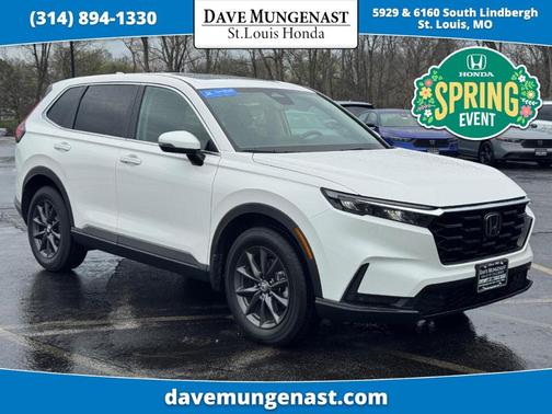 Platinum White Pearl 2026 Honda CR-V EX-L