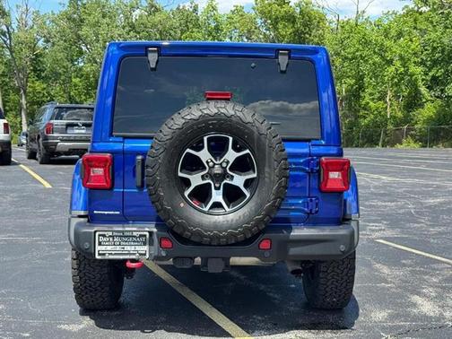 Ocean Blue Metallic 2020 Jeep Wrangler Unlimited Rubicon