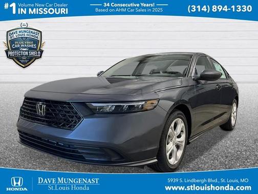 Meteorite Gray Metallic 2026 Honda Accord LX