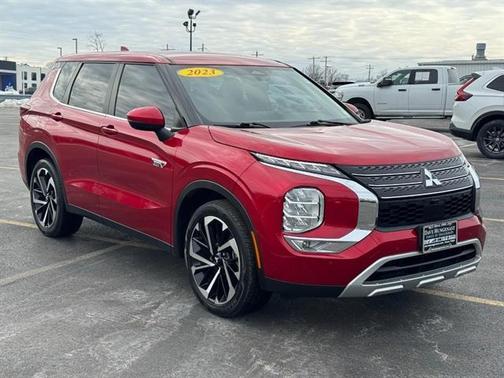 Diamond Red 2023 Mitsubishi Outlander PHEV SE